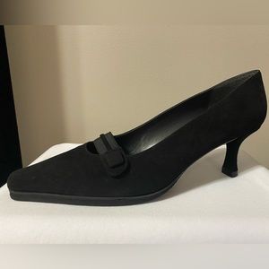 Stuart Weitzman Shoes 9.5 Black Suede